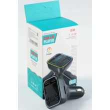 FM-Модулятор с Bluetooth 2 USB, 1 Type C, 3.1 A, G38 громкая связь