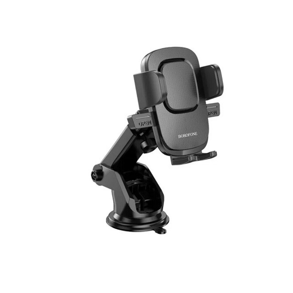 Телефонный держатель на присоске,телескопический, цвет черный Телефонный держатель на присоске,телескопический, цвет черный