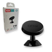 Телефонный держатель на панель, магнитный, цвет черный, поворот на 360 градусов