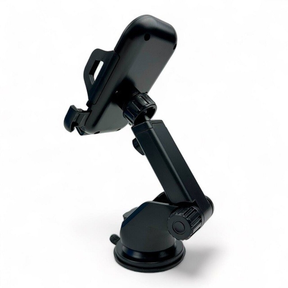 Телефонный держатель CA76 телескопический на присоске, цвет черный Телефонный держатель CA76 телескопический на присоске, цвет черный