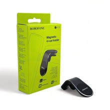 Телефонный держатель в воздуховод магнитный, цвет черный