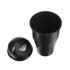 Контейнер для мусора автомобильный в подстаканник, цвет черный Контейнер для мусора автомобильный в подстаканник, цвет черный