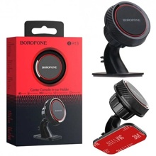 Телефонный держатель магнитный, на панель, цвет черный