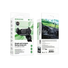 Телефонный держатель в воздуховод, цвет черный