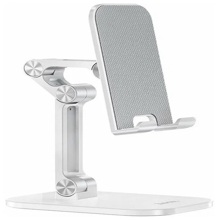 Подставка под смартфон выдвижная, цвет белый