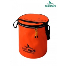 Ведро для замеса прикормки круглое оранж. D 40