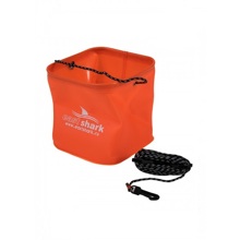 Ведро для замеса прикормки квадратное оранж. D 24