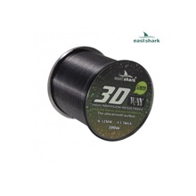 Леска 3D CAMO WAX 300м 0,32 мм серая