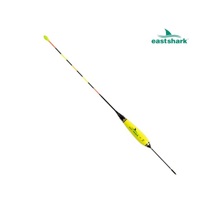 Поплавок с батарейкой длинный желтый