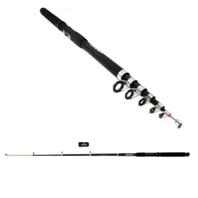 Спиннинг телескопический стеклопластиковый ACTION Tele, 2,4 м, тест 30-60 гр.