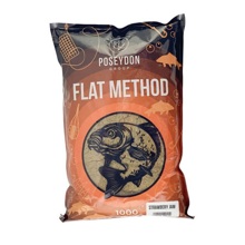 Прикормка FLAT METHOD,клубничный джем STRAWBERRY JAM 1кг/10
