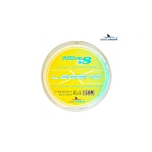 Плетенка Шнур Legend X8 150м 0,30мм 4,0 желтый