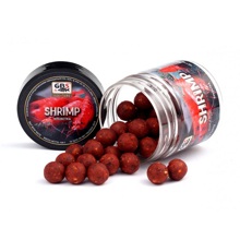 Бойлы вареные насадочные GBS Креветка 15 мм (банка 100г)