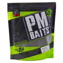 Прикормка Пеллетс 3,5мм CARP HALIBUT FLAT/METHOD ZIP-LOCK 750гр STRAWBERRY (клубника)