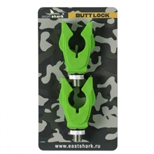 Держатель задний BUTT LOCK зеленый V (уп.2шт)