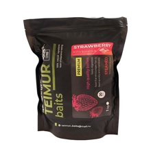 Бойлы вареные TEIMUR baits Клубника 20 мм, 1кг