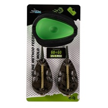 Набор флэт 003 40 гр. (2 кормушки + форма с кнопкой)