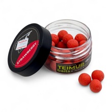 Бойлы плавающие POP-UP 15 мм TEIMUR baits Клубника 30 гр