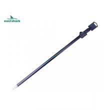 Подставка под удилище под сигнализатор с буром и зажимом 1,5 м толстая