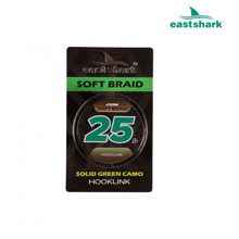 Поводковый мат-ал мягкий SOLID GREEN CAMO 25 LB