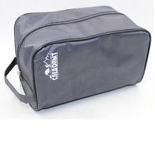 Косметичка - сумка р.13*22,5*13 см, цвет серый oxford