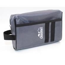 Косметичка - сумка р.13*20*7 см, цвет серый oxford