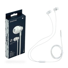 Наушники BM21 проводные вакуумные AUX 3,5 мм, 1,2 м, цвет черный