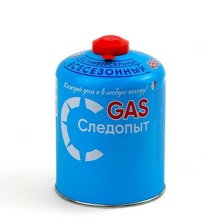 Газ всесезонный для портативных газовых приборов, резьбовой 450 г, 990 см3