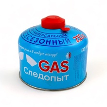 Газ всесезонный для портативных газовых приборов 400 мл, 520 см3, 230 г, резьба