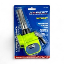 Газовая горелка с пьезоподжигом и регулятором подачи газа