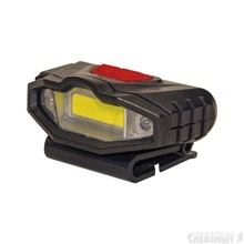 Фонарь для кепки сибирский-протон, 1 COB + 2 LED, акк. 220 в, usb