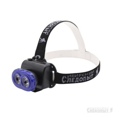 Фонарь налобный сибирский - робот(Кошачий глаз), 2L, 3*аа