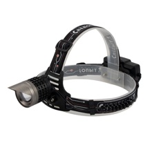 Фонарь налобный сибирский - sol, 1led warm,аккум.220В