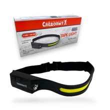 Фонарь налобный сибирский - tape light, 1 led+ 40 сов, аккум. 220В