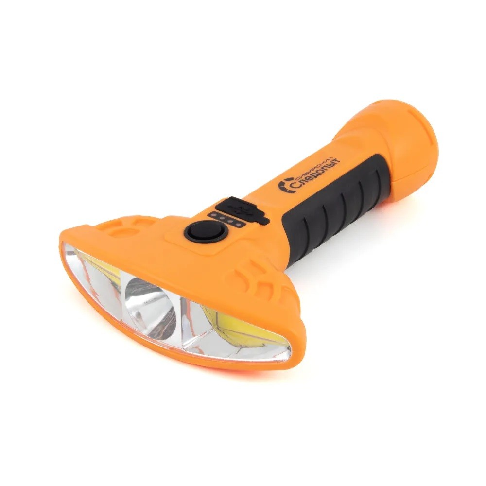 Фонарь ручной сибирский - starship, 1 led+2 cob, аккум. 220В Фонарь ручной сибирский - starship, 1 led+2 cob, аккум. 220В