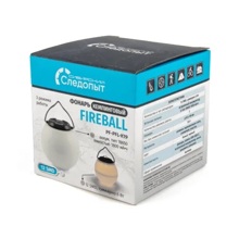Фонарь кемпинговый сибирский - fireball, 12 led smd, 220в