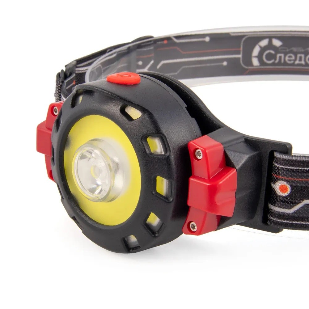 Фонарь налобный сибирский - flash, 1led + 1 cob, аккум.220В Фонарь налобный сибирский - flash, 1led + 1 cob, аккум.220В