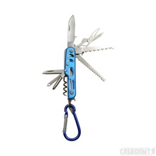 Мультитул 12 предметов, с карабином, на блистере