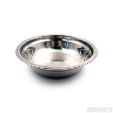 Миска 0,9 л, нерж., d 19 см, h 4,9 см