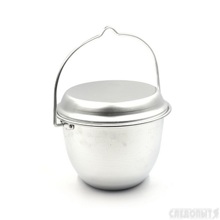 Котелок костровой конический из алюминия, 2,5 литр