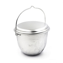 Котелок костровой конический из алюминия, 4,5 литр