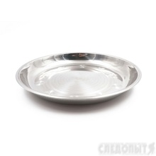 Тарелка нерж., d 23 см