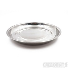 Тарелка нерж., d 25 см