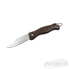 Нож складной, цв. дерев., дл. клинка 60 мм/1200/