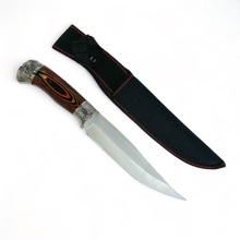 Нож охотничий форест, 30 см, клинок 176мм/3,4мм, деревянная рукоятка