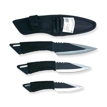 Набор метательных ножей скорпион, черный