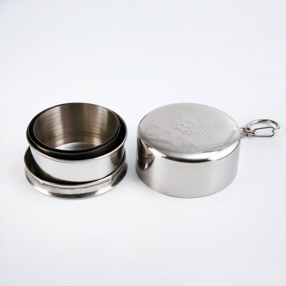 Стакан складной с карабином ссср, 150 мл, ф-5см Стакан складной с карабином ссср, 150 мл, ф-5см