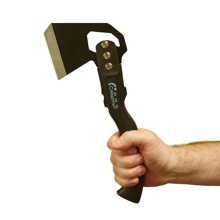 Топор туристический 310*114*71 мм, вес 475 г, с пилой, огнивой и свистком в чехле