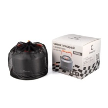 Чайник походный с радиатором 1,5л с анодир покрытием/24