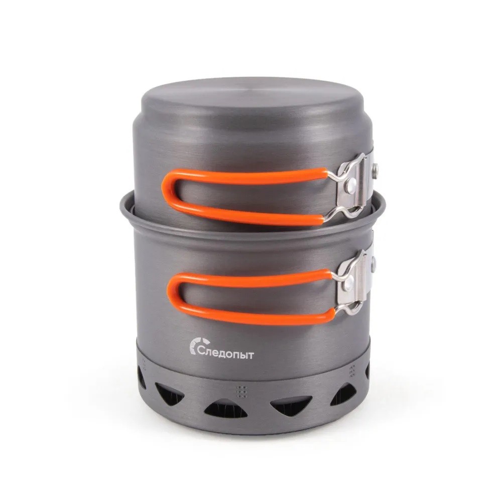 Набор посуды с радиатором и анодир покрытием/24 Набор посуды с радиатором и анодир покрытием/24